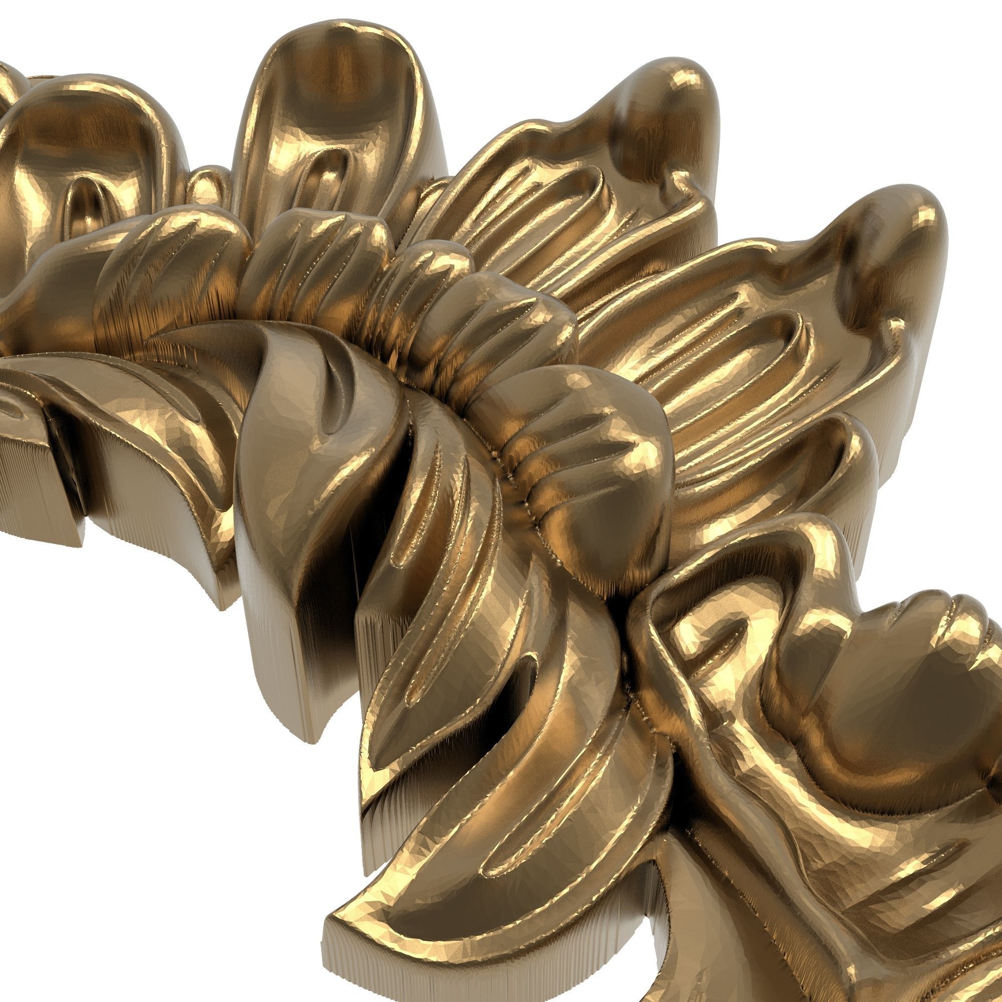 decorative pattern ready for 3D printing 3D model_8