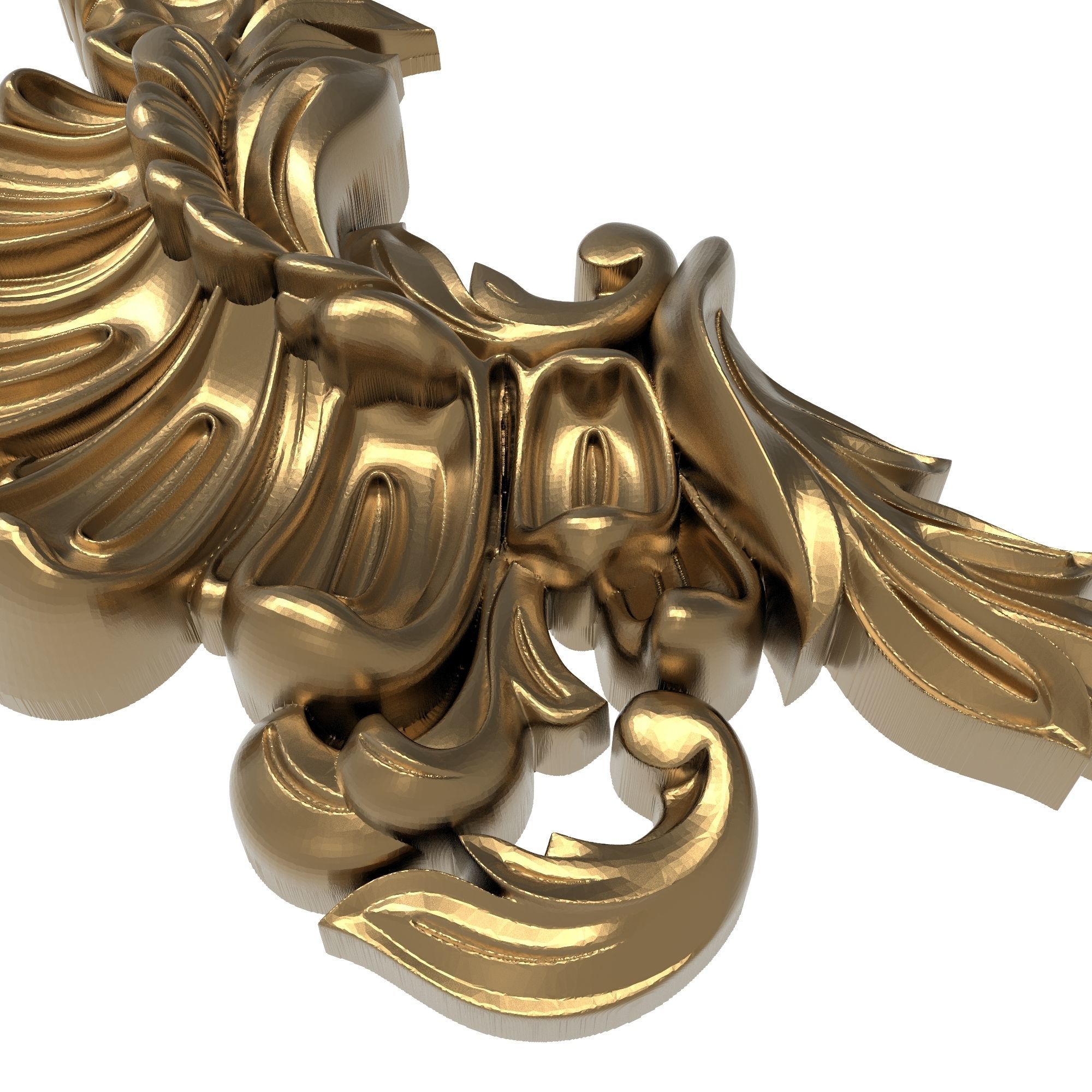 decorative pattern ready for 3D printing 3D model_6