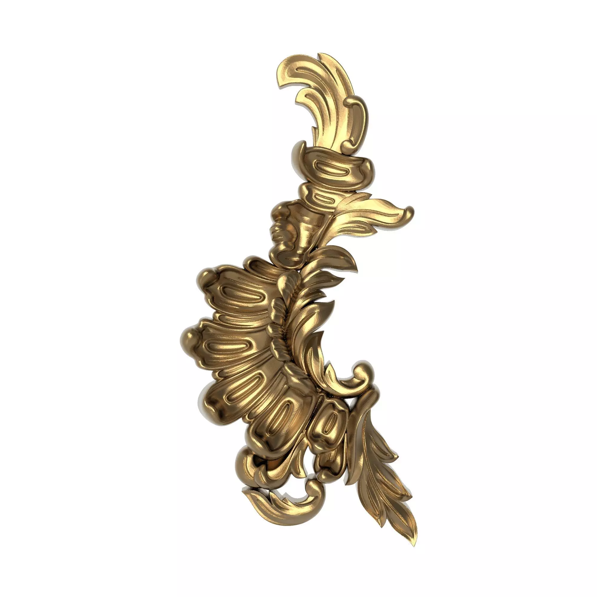 decorative pattern ready for 3D printing 3D model_0