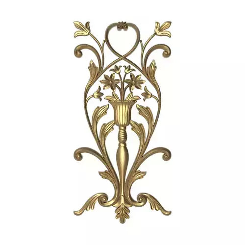  decorative pattern ready for 3D printing