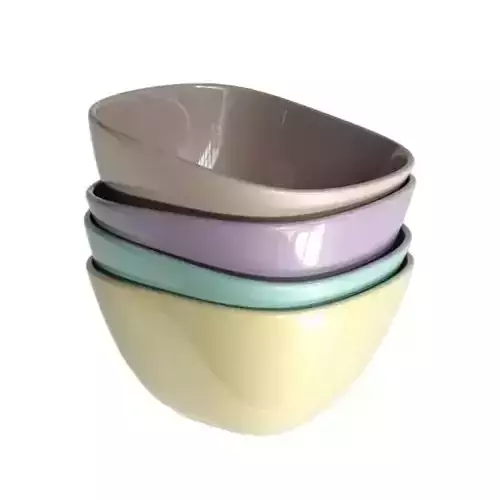 Modern Rectangular Bowls