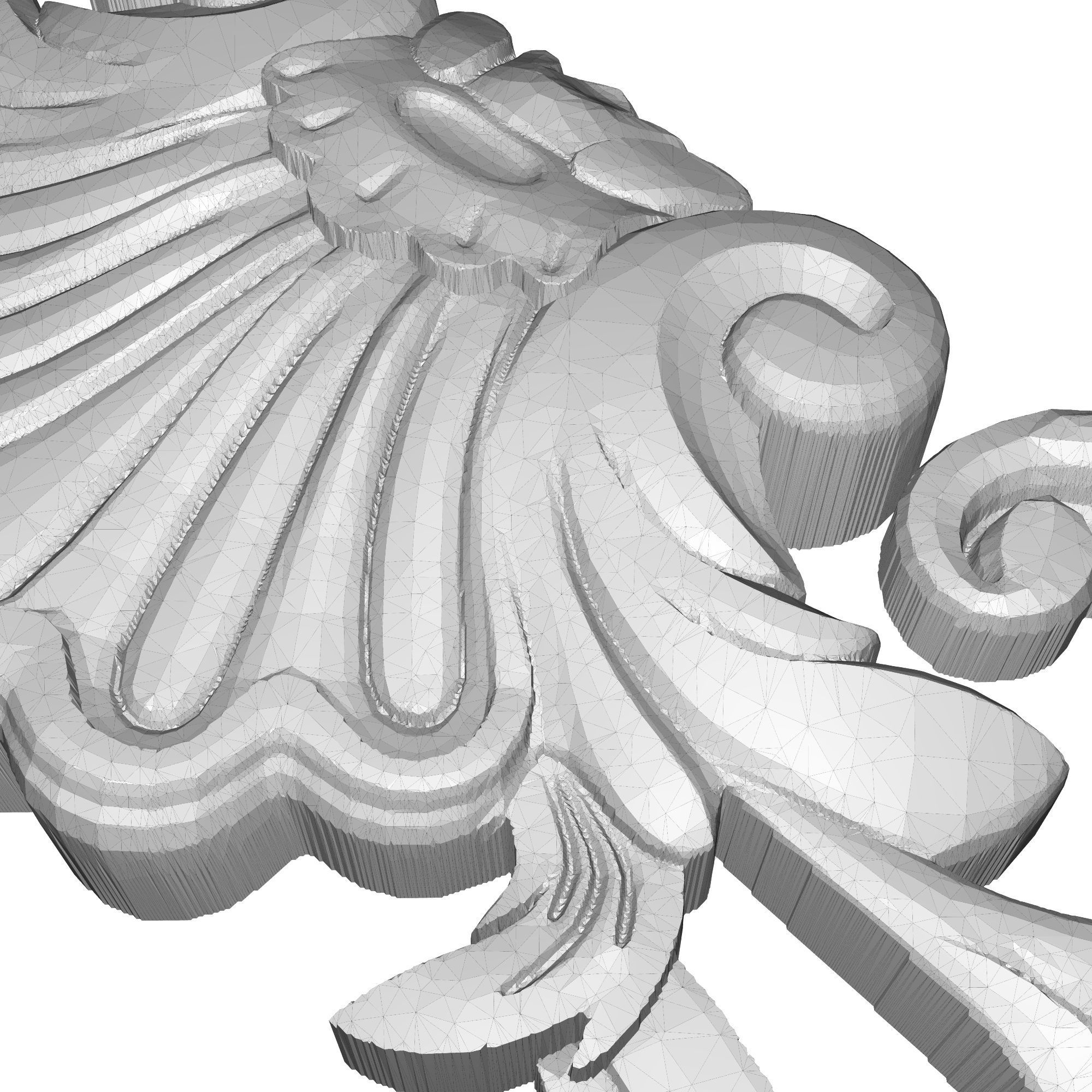 decorative pattern ready for 3D printing 3D model_6