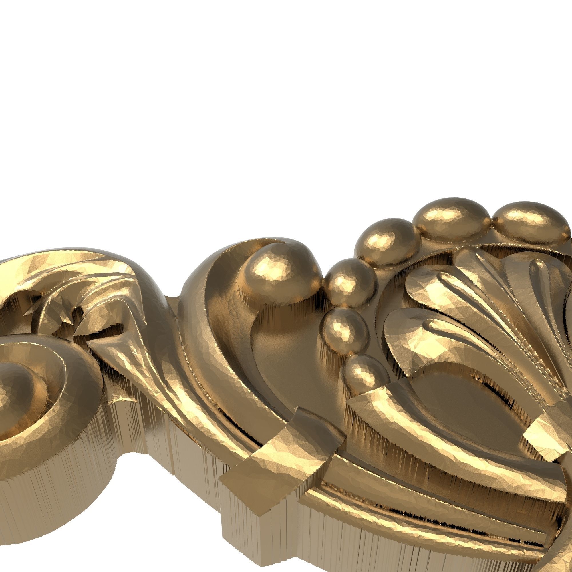 decorative pattern ready for 3D printing 3D model_4