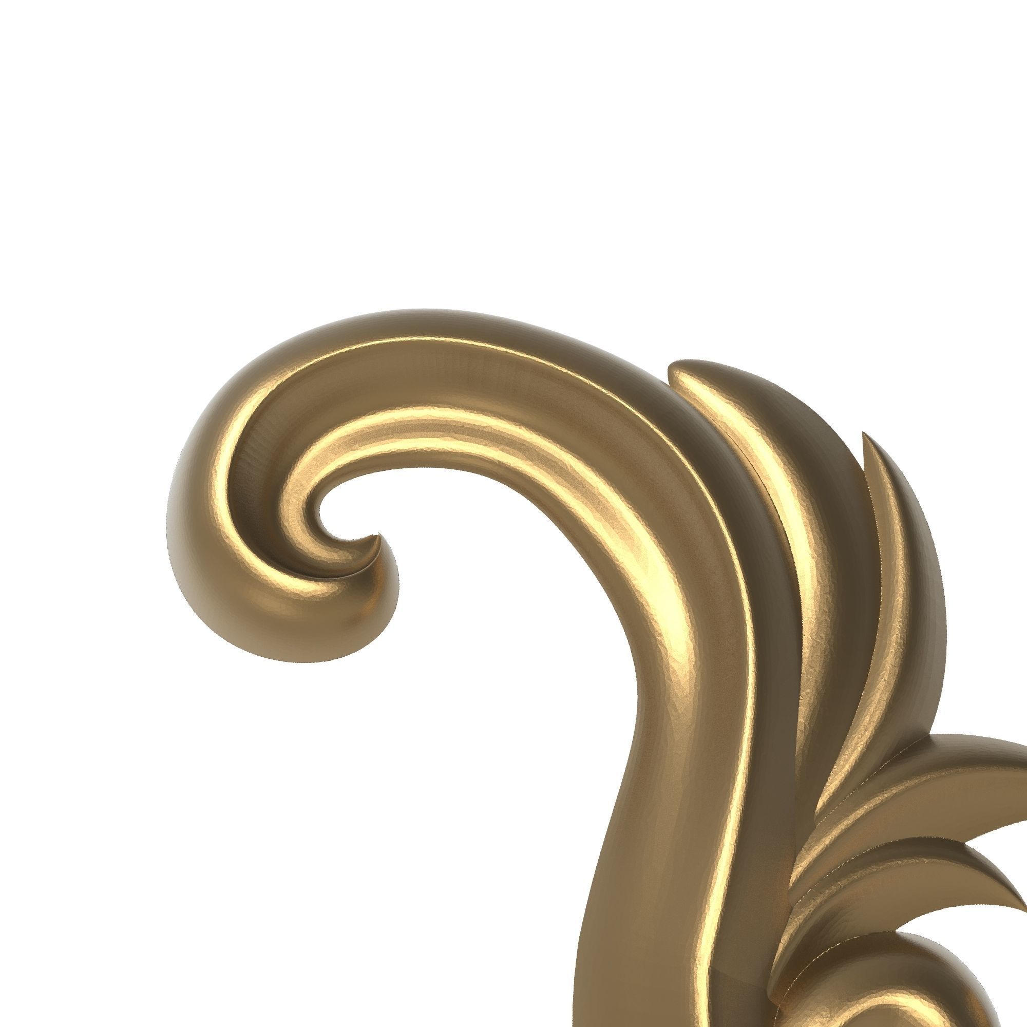 decorative pattern ready for 3D printing 3D model_1