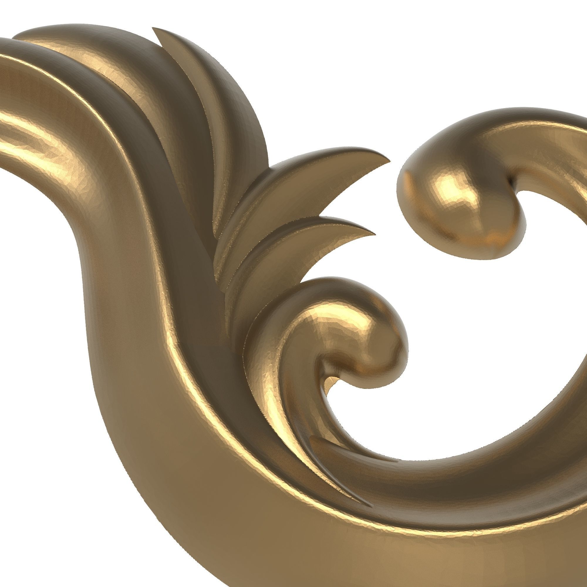 decorative pattern ready for 3D printing 3D model_5