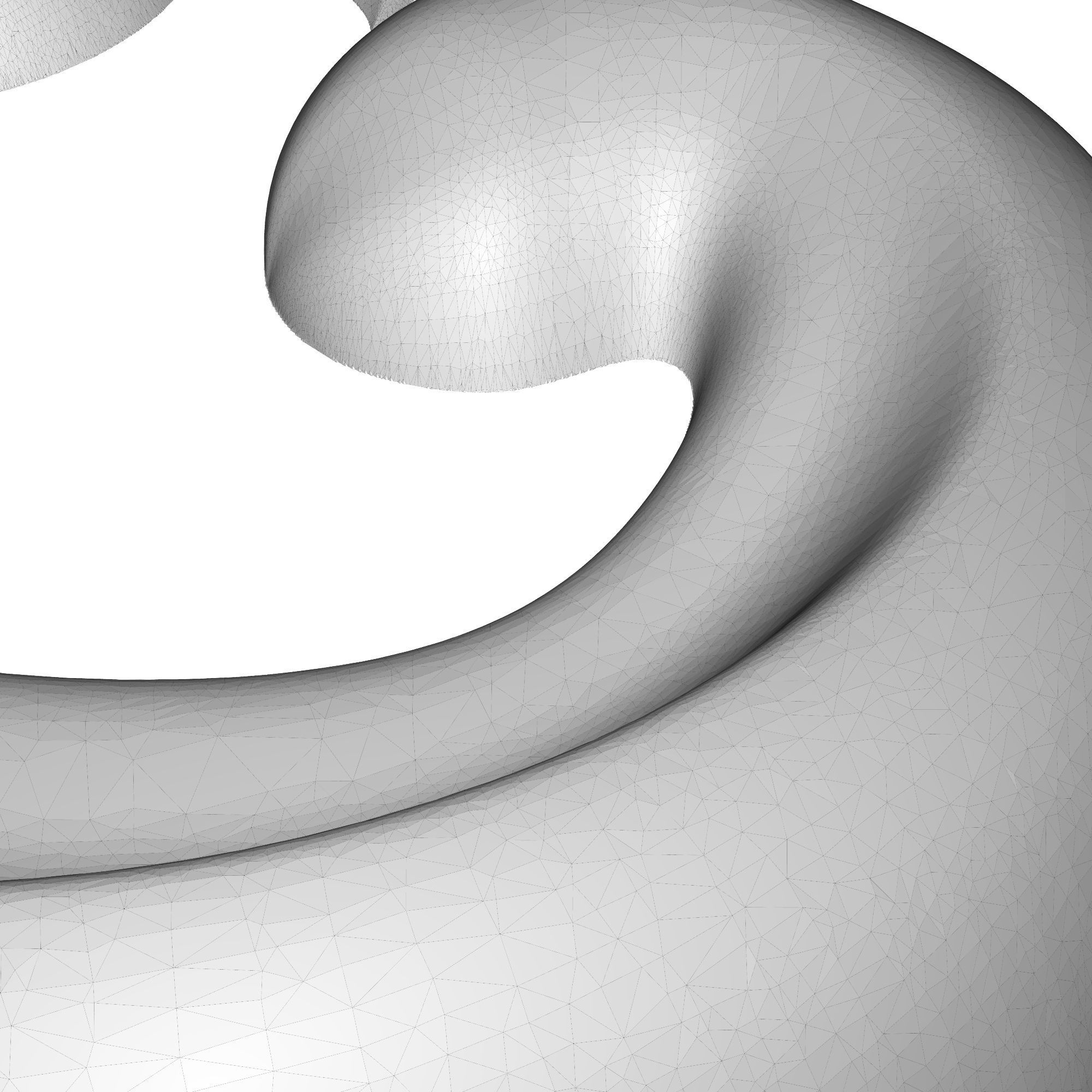 decorative pattern ready for 3D printing 3D model_7