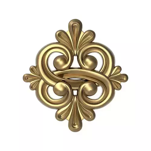  decorative pattern ready for 3D printing