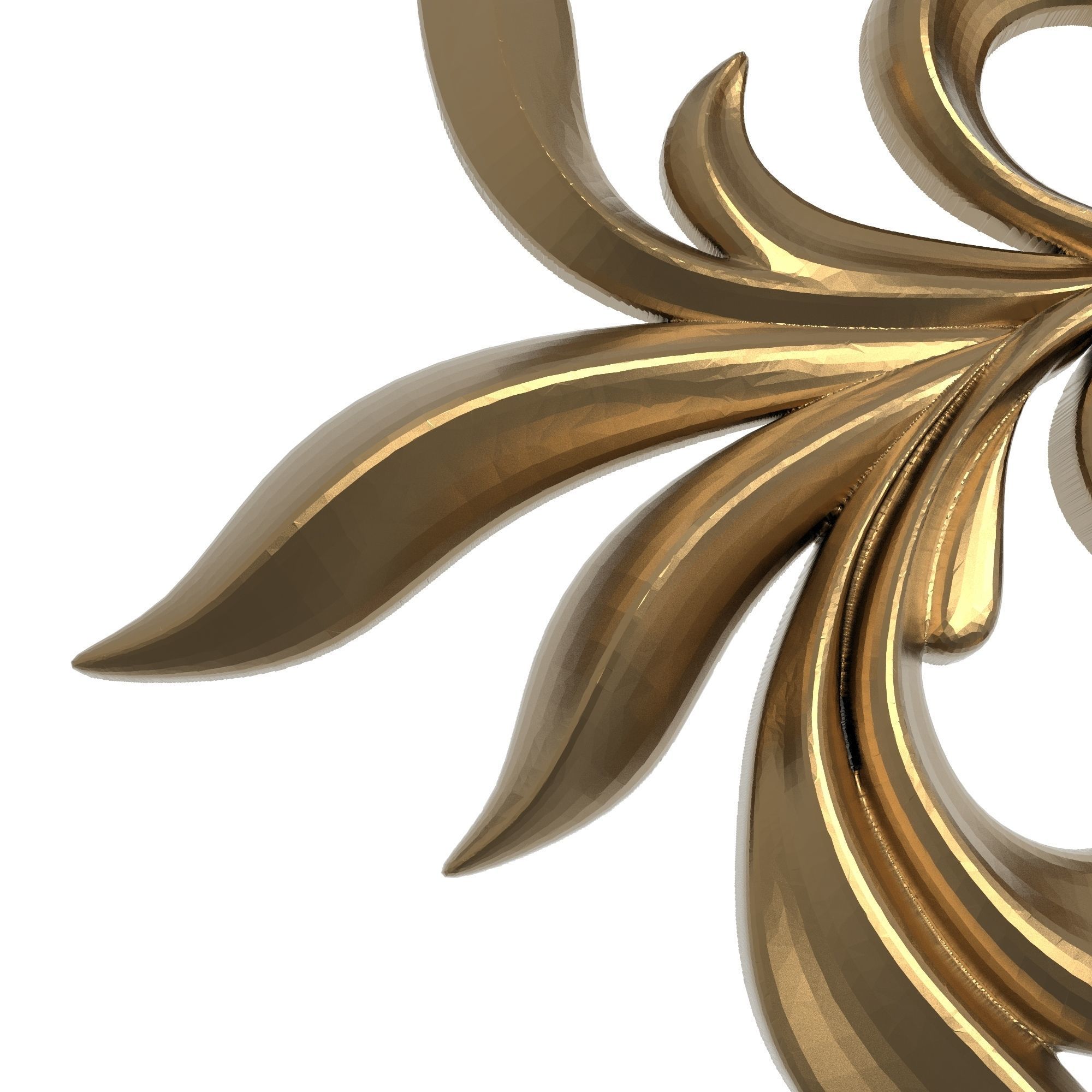 decorative pattern ready for 3D printing 3D model_4