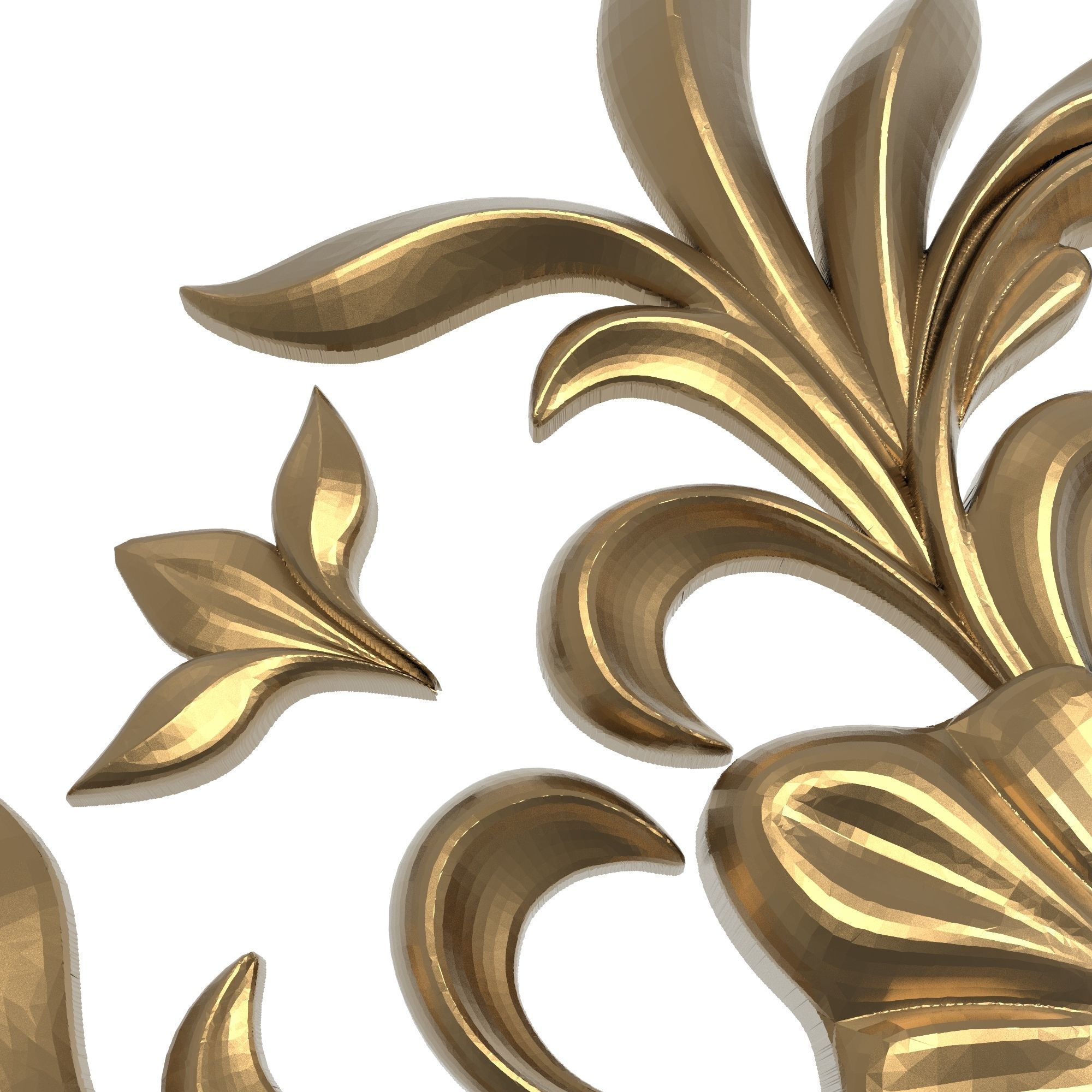 decorative pattern ready for 3D printing 3D model_5