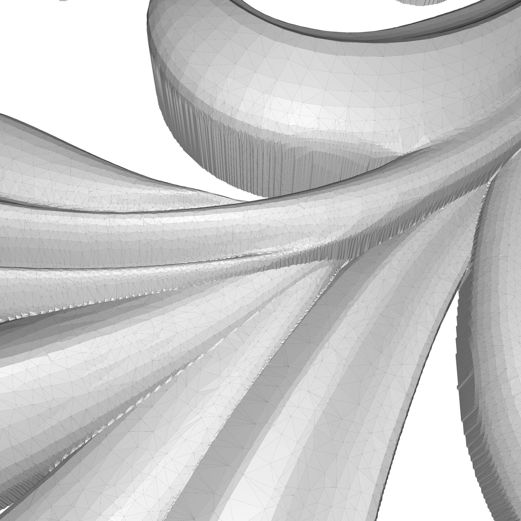 decorative pattern ready for 3D printing 3D model_7