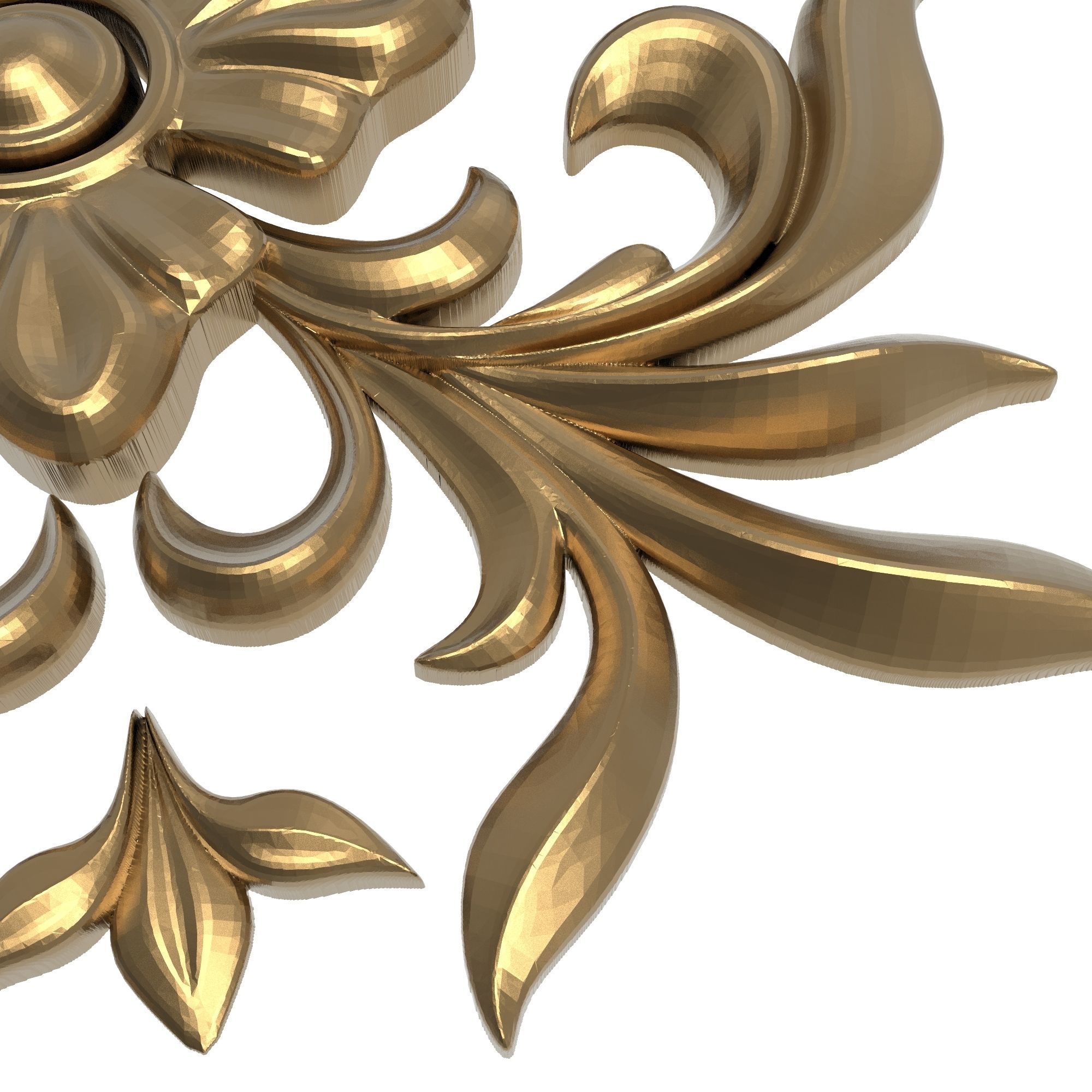 decorative pattern ready for 3D printing 3D model_6