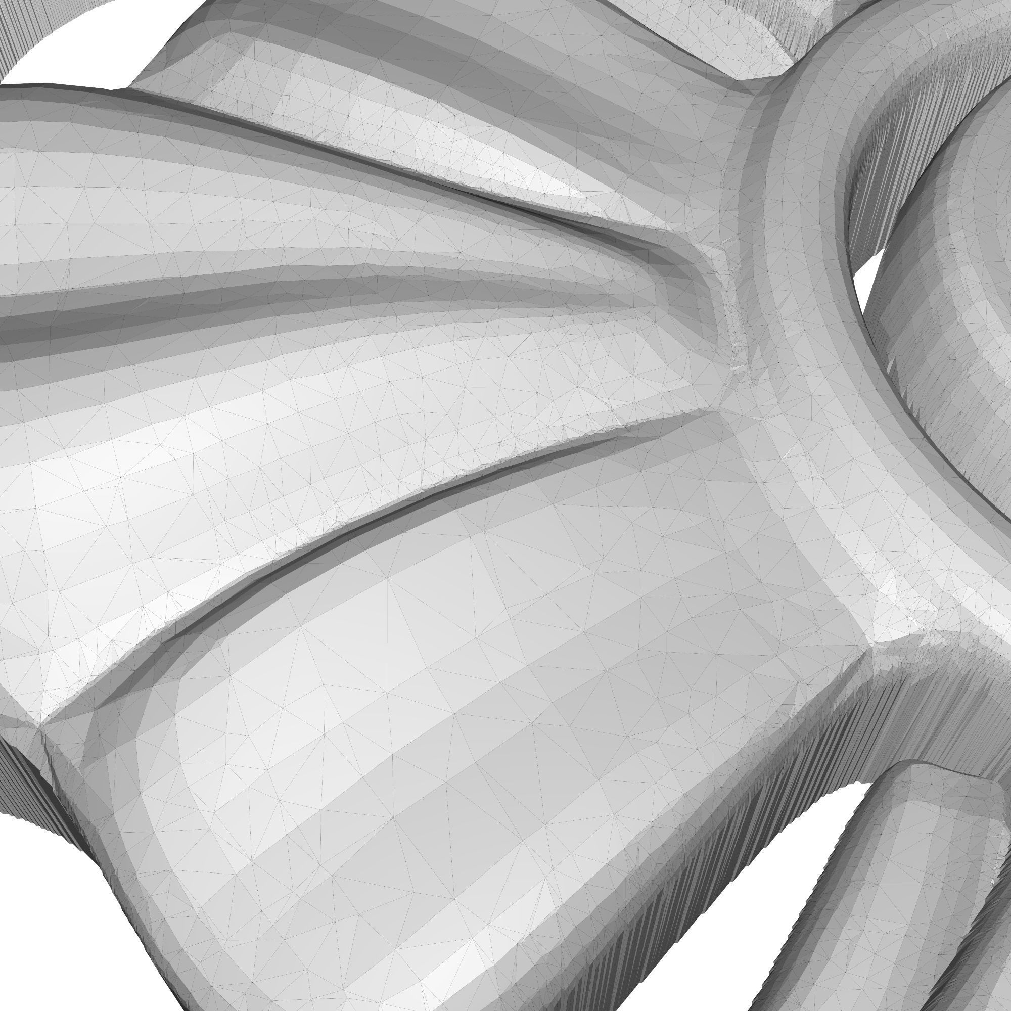 decorative pattern ready for 3D printing 3D model_8