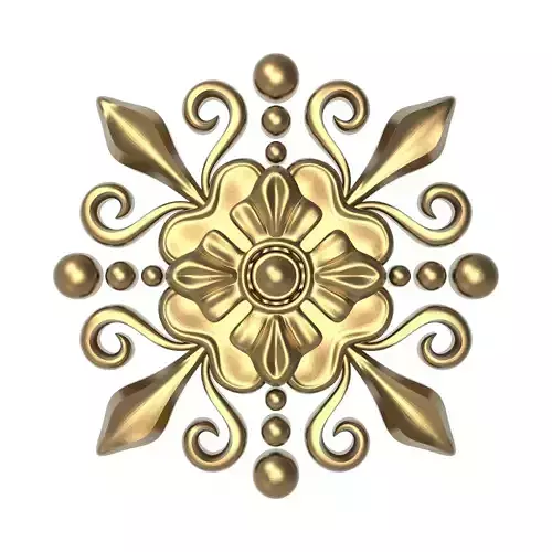  decorative pattern ready for 3D printing