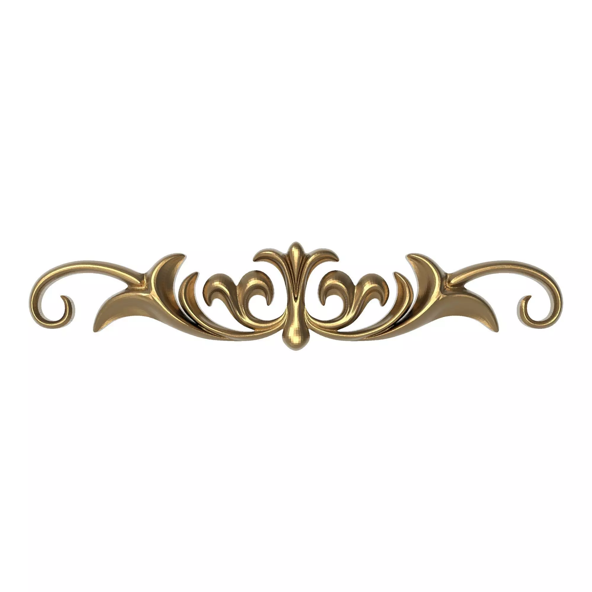 decorative pattern ready for 3D printing 3D model_0