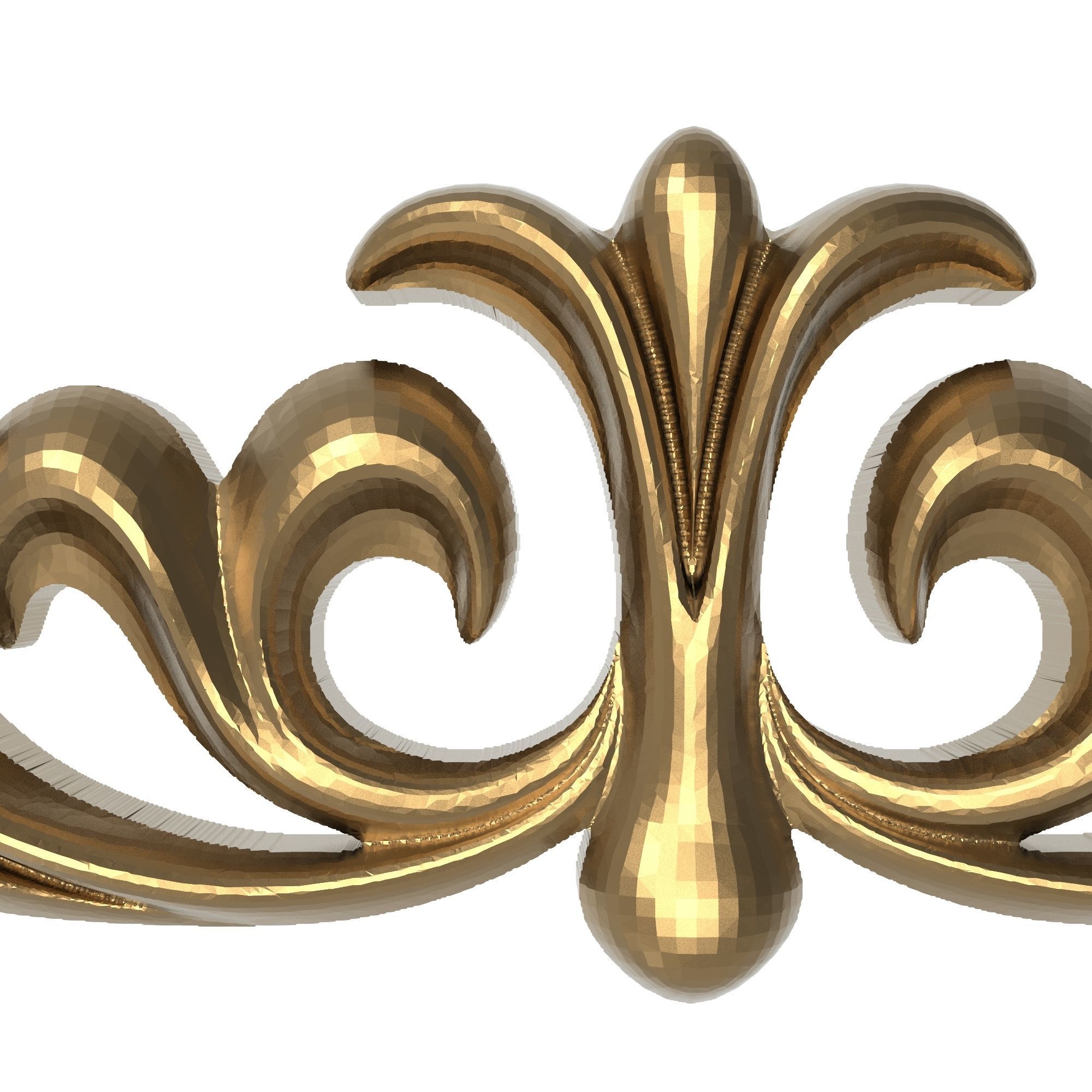 decorative pattern ready for 3D printing 3D model_1