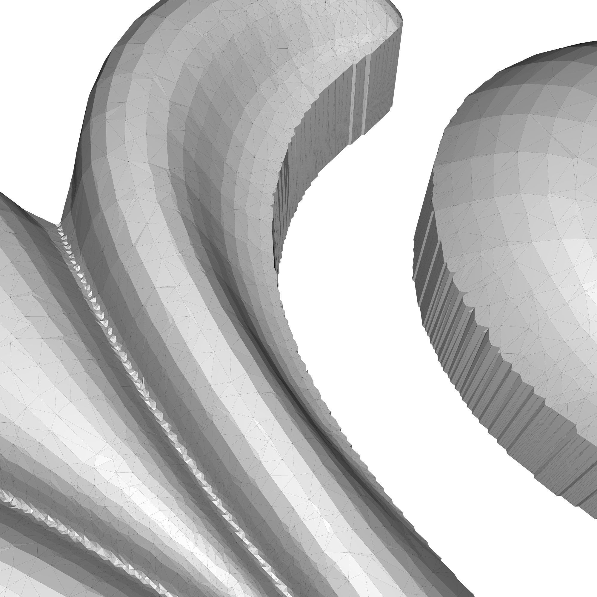 decorative pattern ready for 3D printing 3D model_6