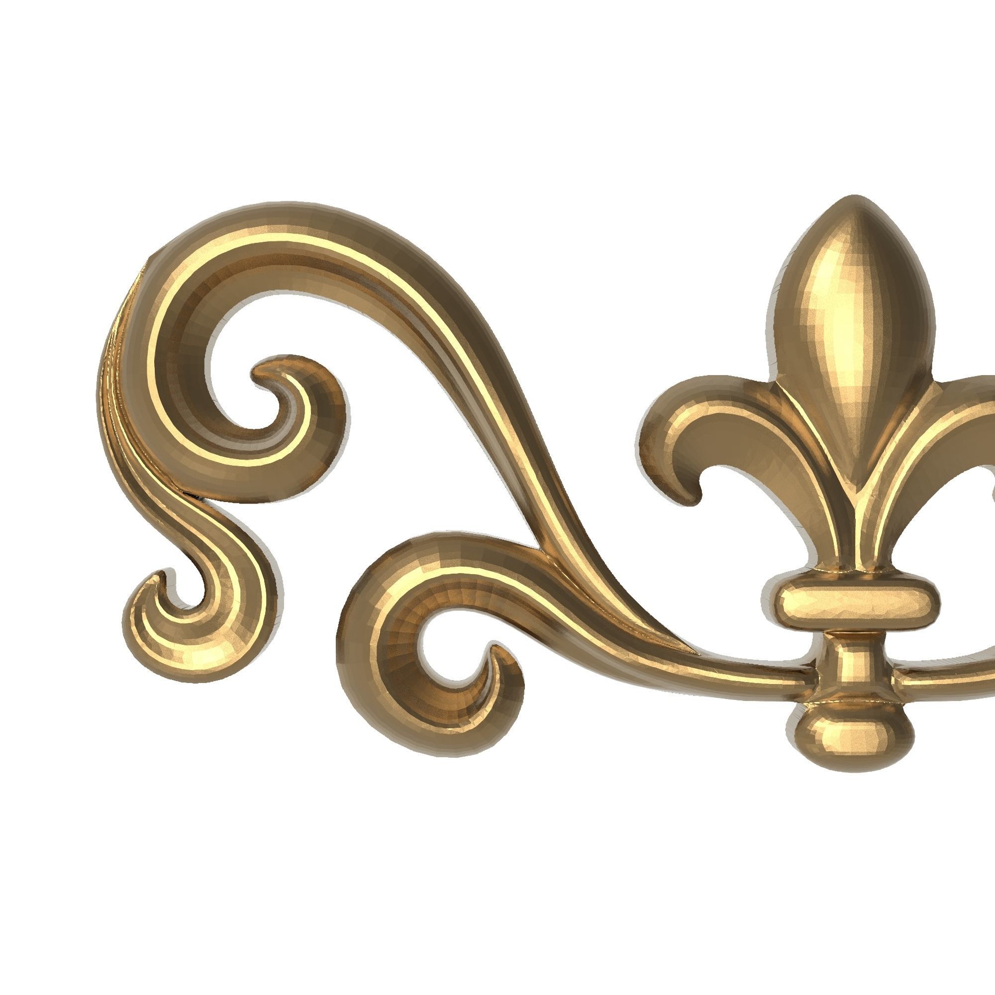 decorative pattern ready for 3D printing 3D model_1