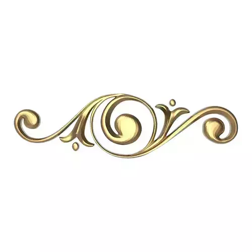  decorative pattern ready for 3D printing