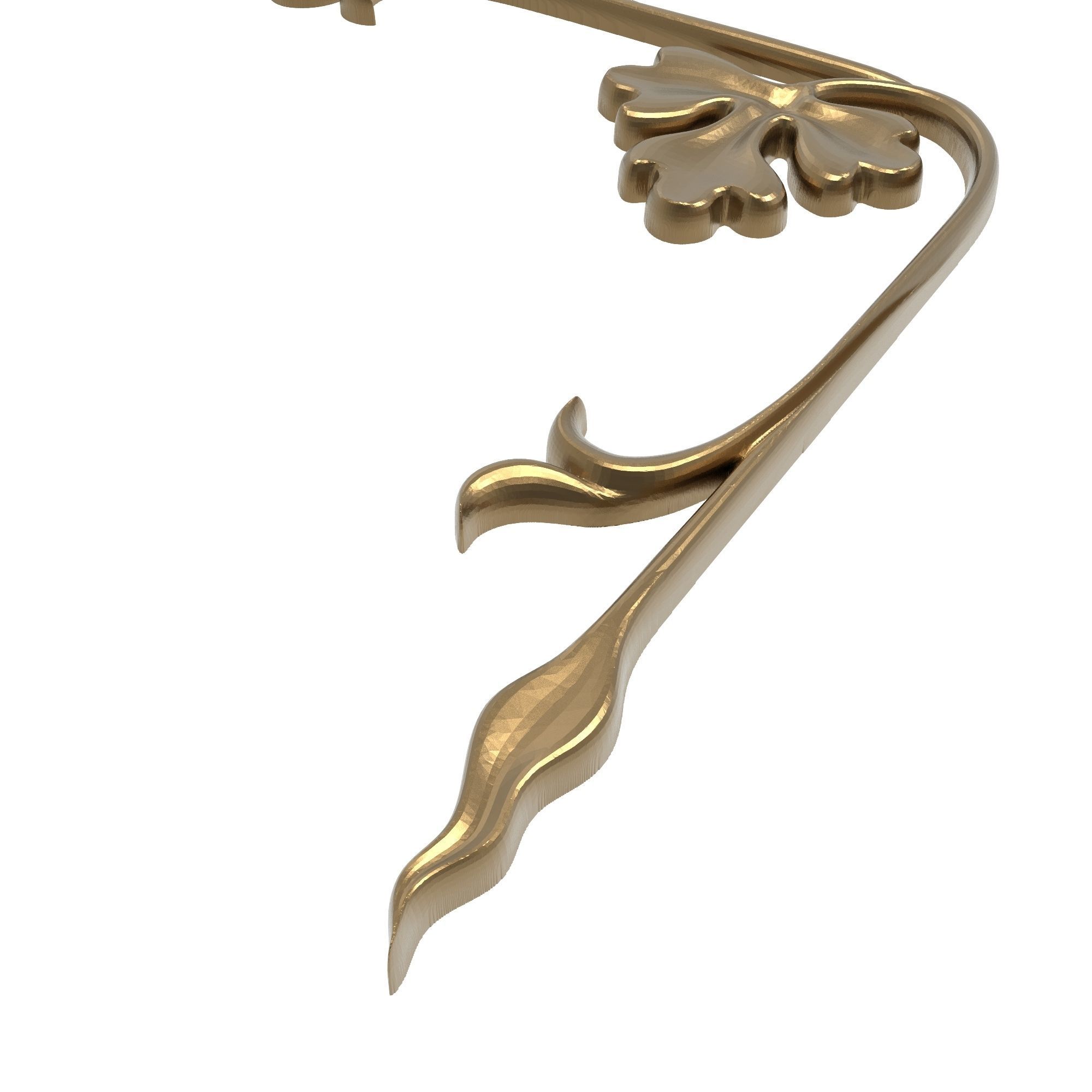 decorative pattern ready for 3D printing 3D model_5