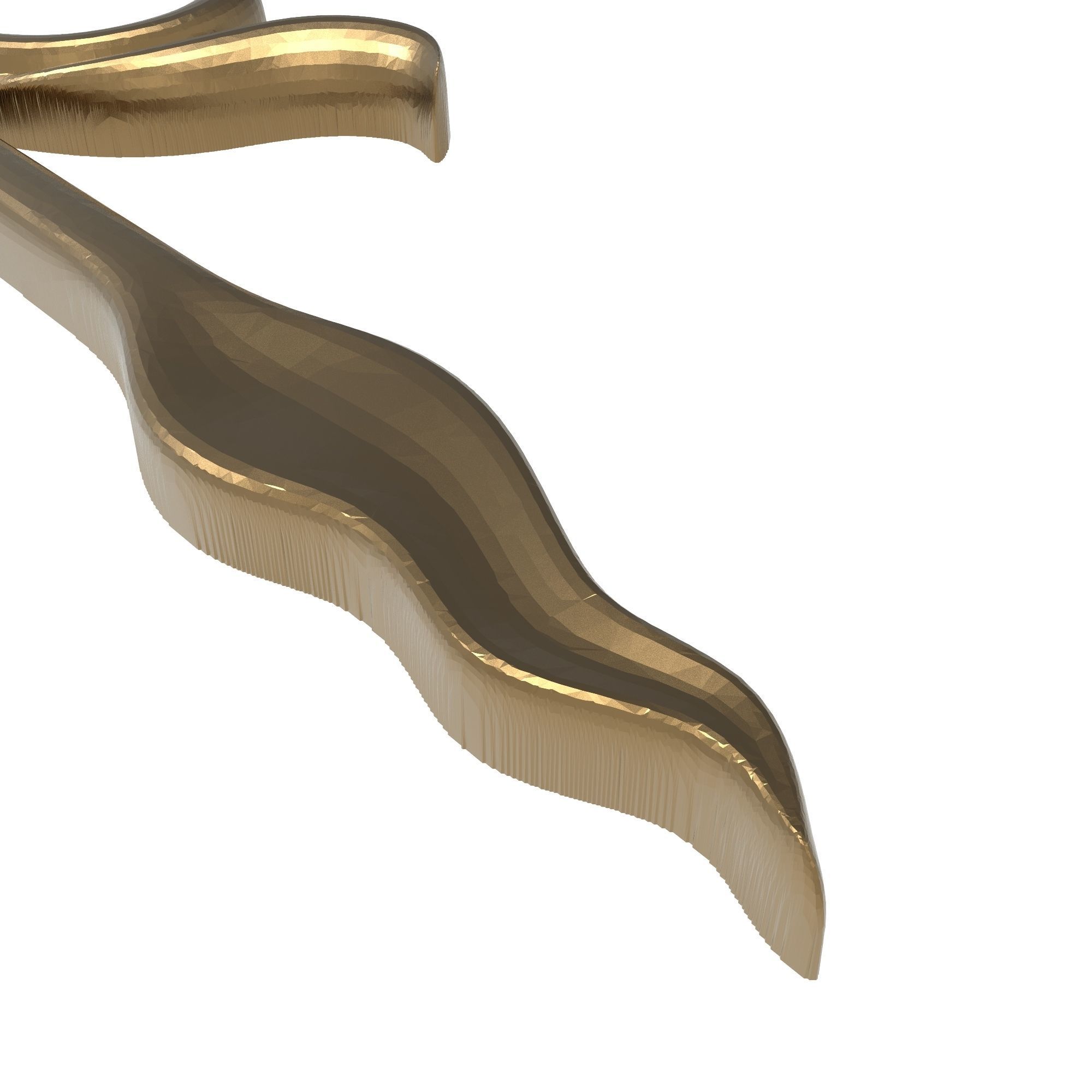 decorative pattern ready for 3D printing 3D model_3