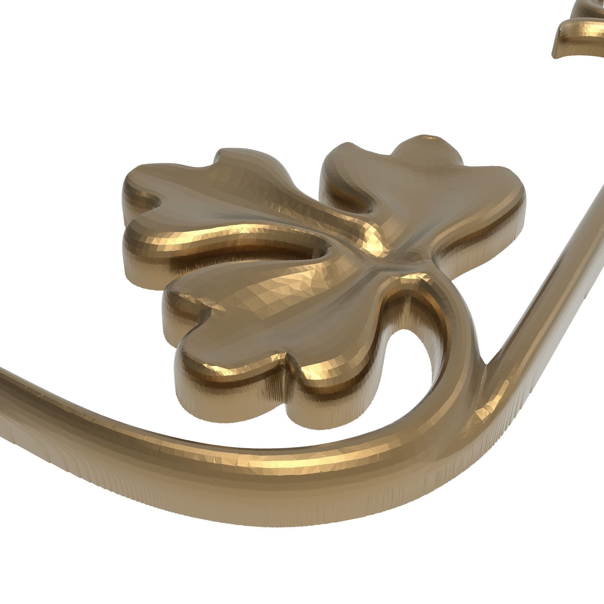 decorative pattern ready for 3D printing 3D model_6