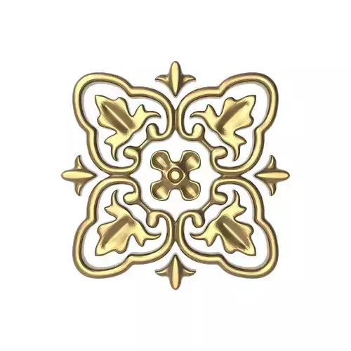  decorative pattern ready for 3D printing