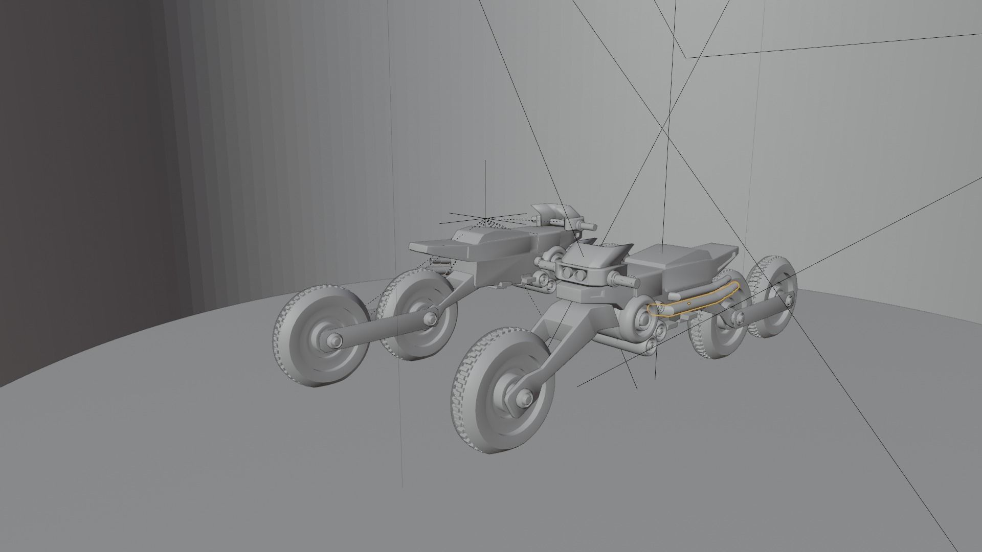 sci fi future bike 2077  3D model_5