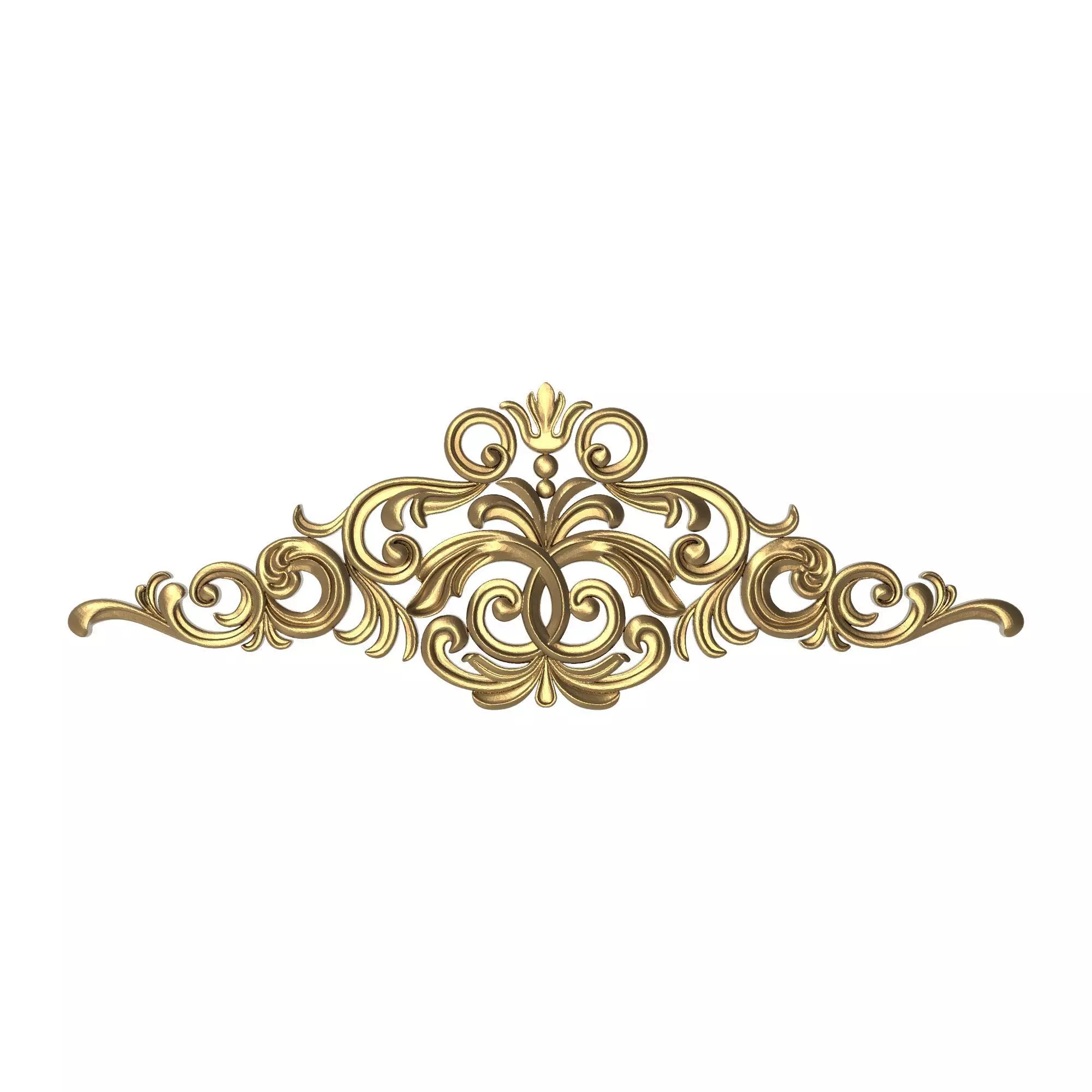 decorative pattern ready for 3D printing 3D model_0