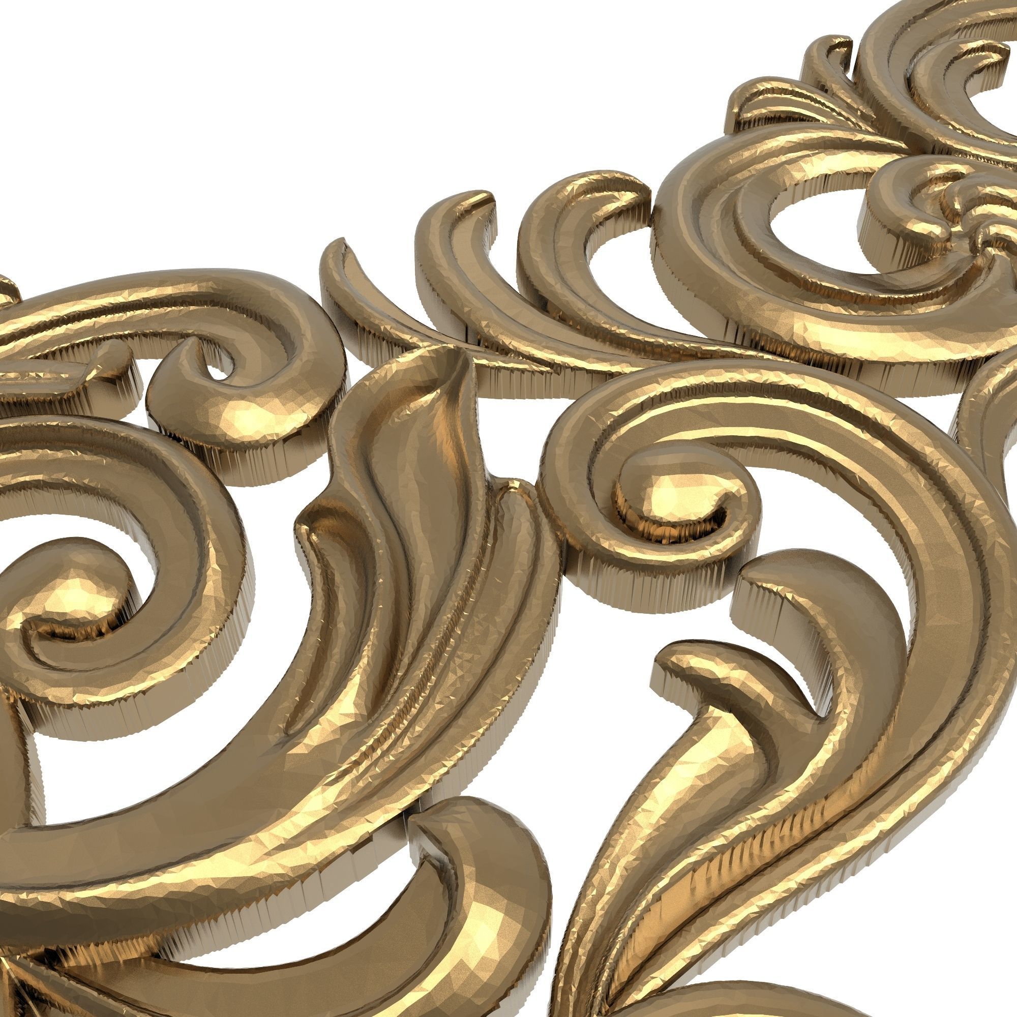 decorative pattern ready for 3D printing 3D model_7