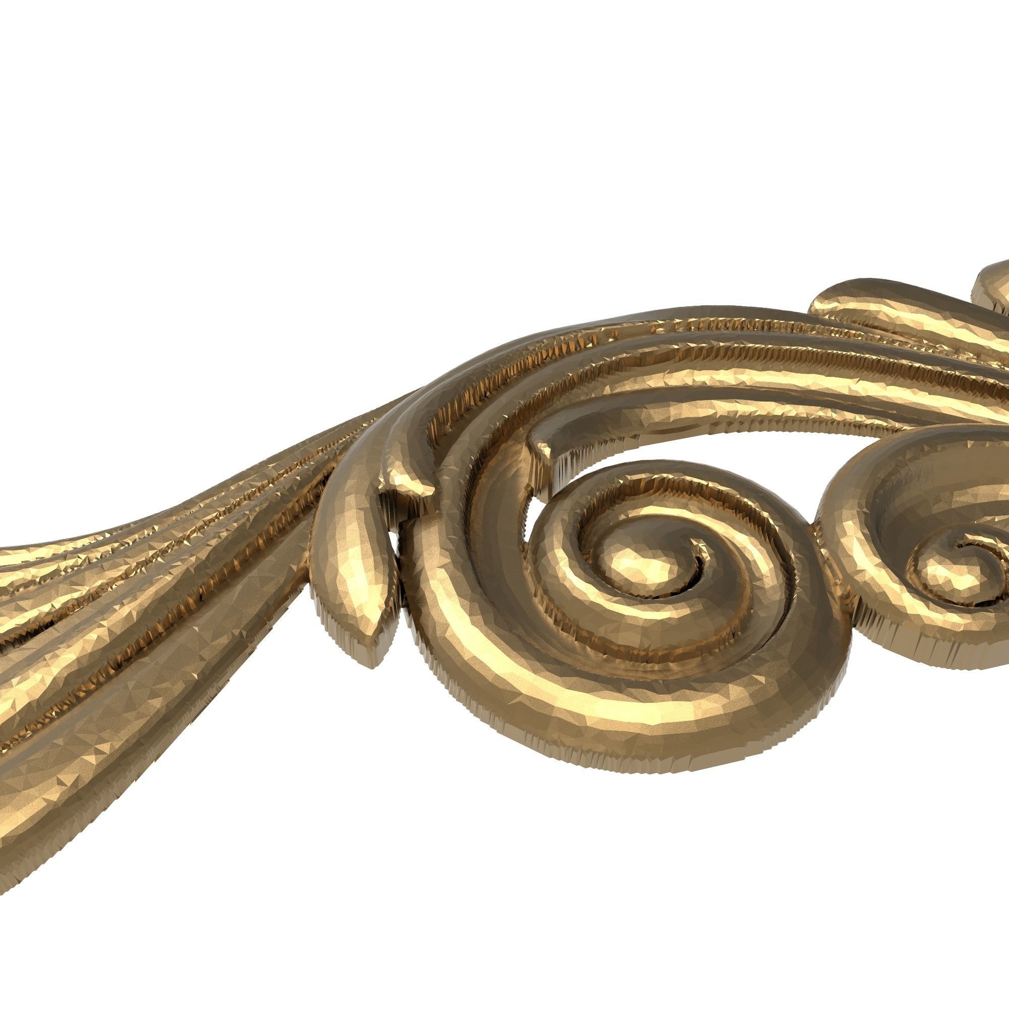 decorative pattern ready for 3D printing 3D model_3