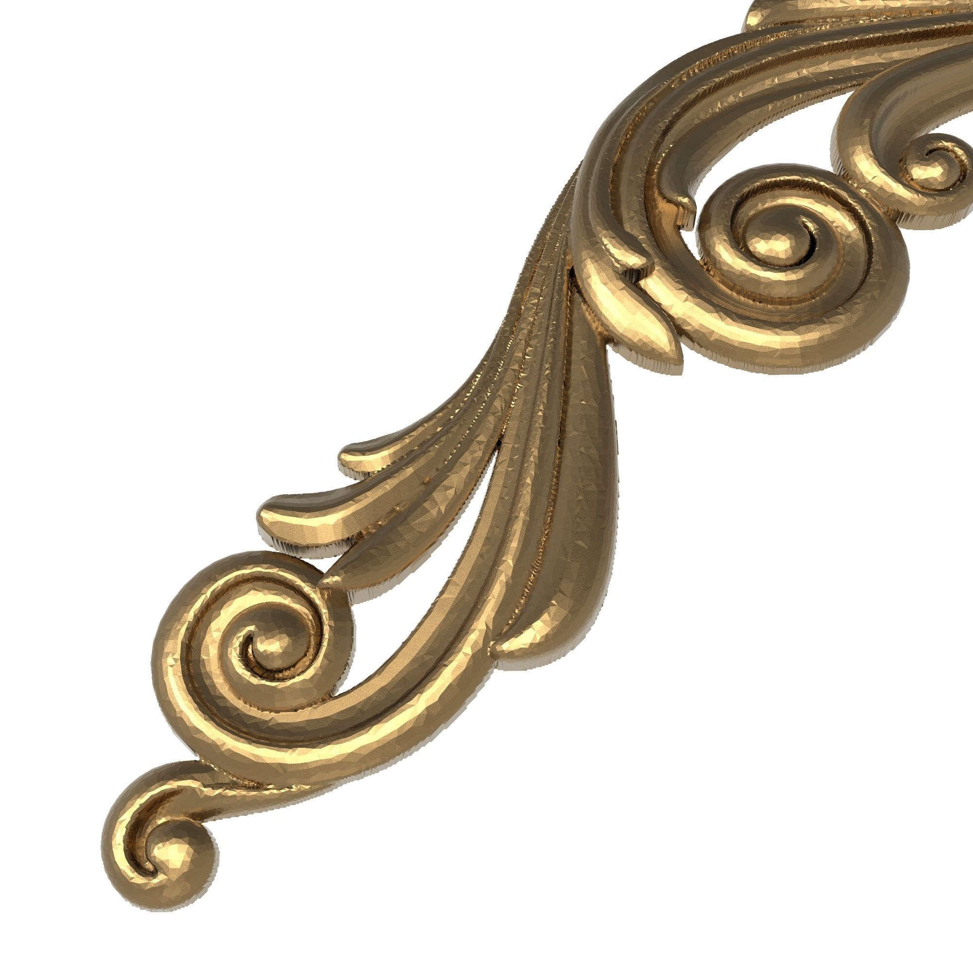 decorative pattern ready for 3D printing 3D model_4