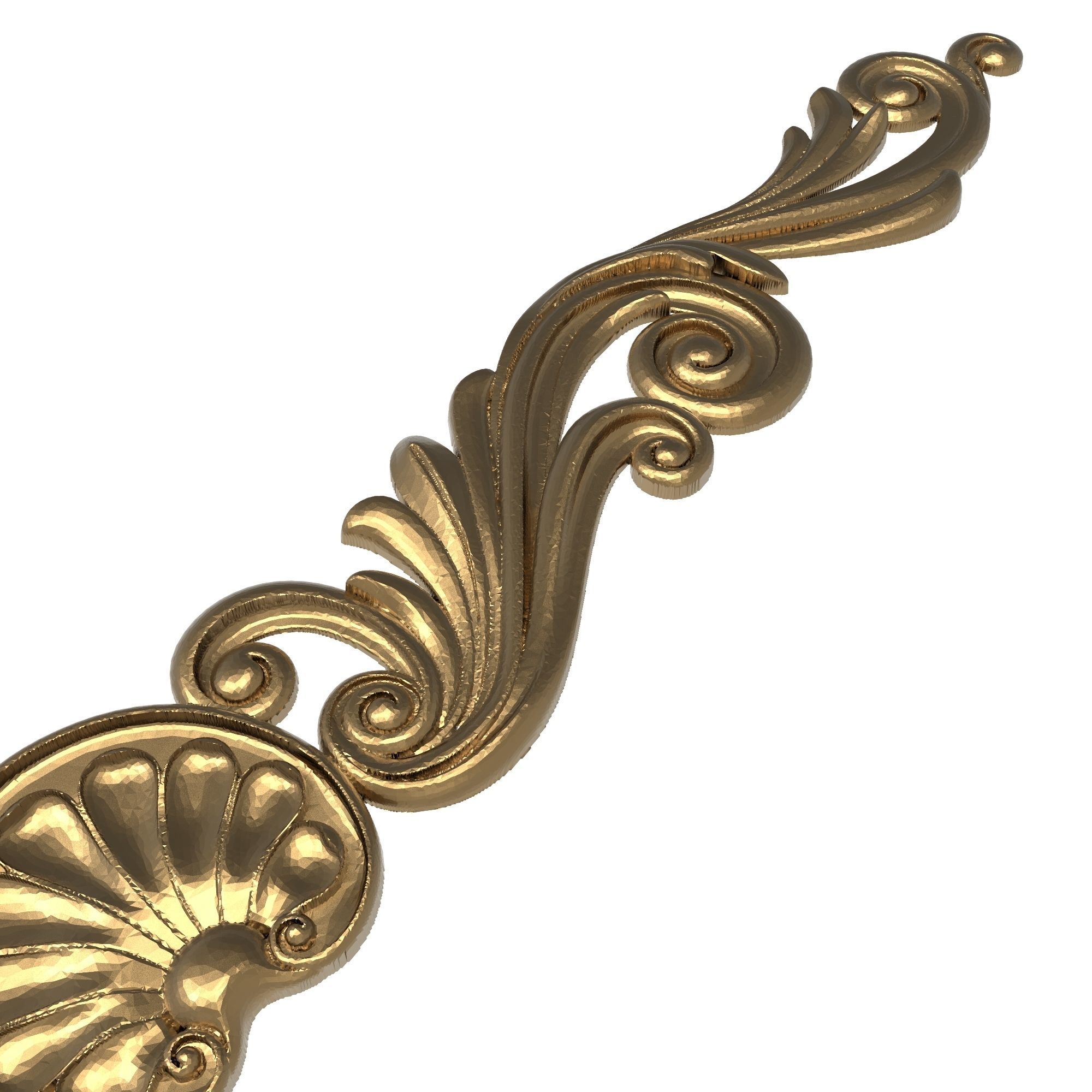 decorative pattern ready for 3D printing 3D model_5