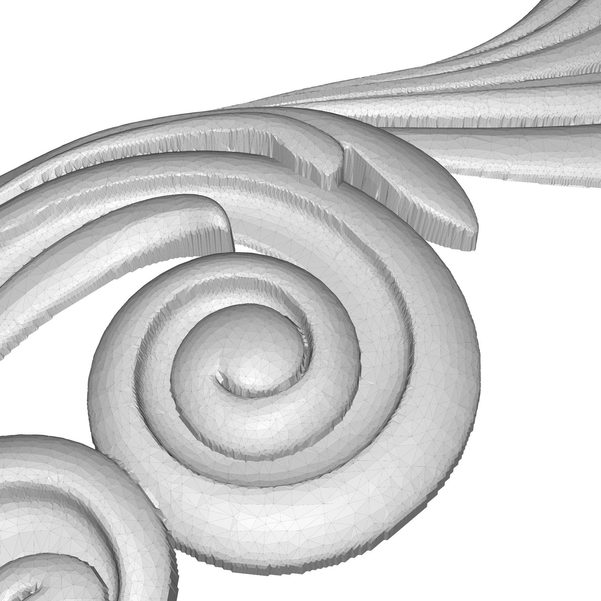 decorative pattern ready for 3D printing 3D model_7