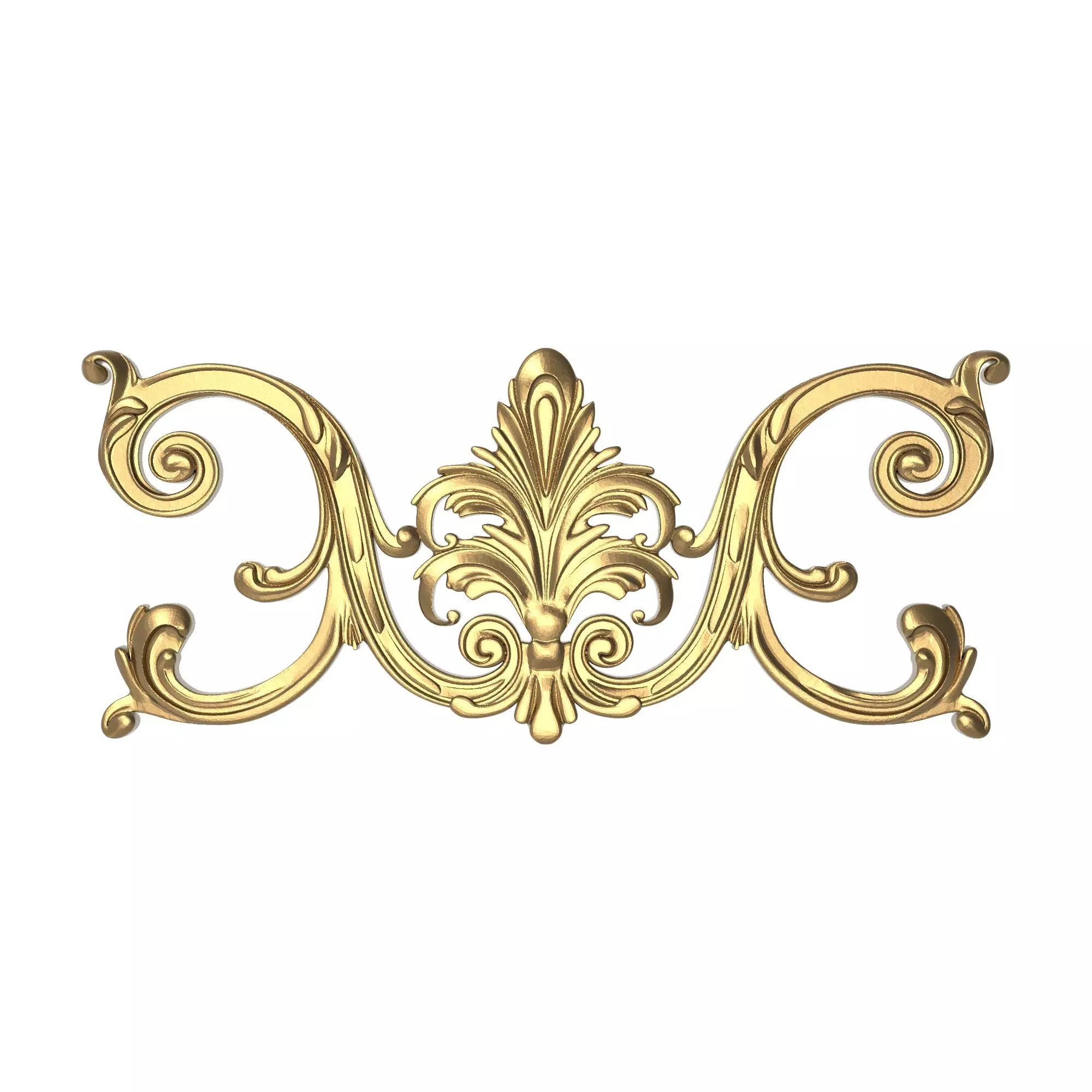 decorative pattern ready for 3D printing 3D model_0