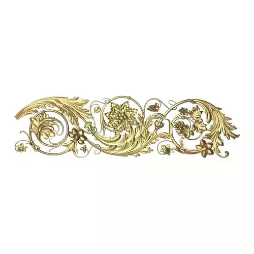  decorative pattern ready for 3D printing