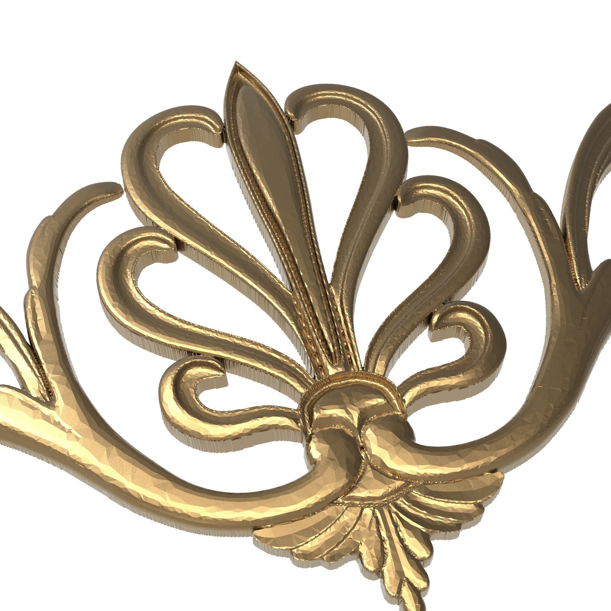 decorative pattern ready for 3D printing 3D model_1