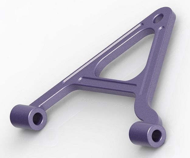 Kids Vehicle Suspension Arm 3D print model_1