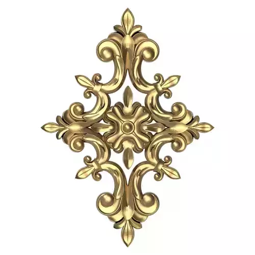  decorative pattern ready for 3D printing