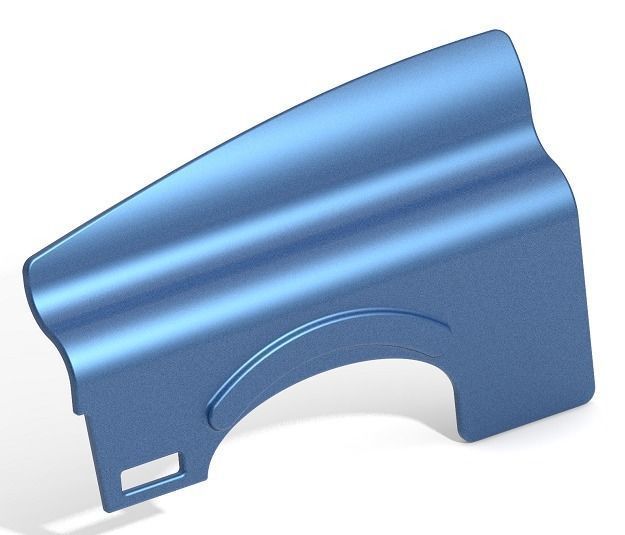 Kids Engineering Car Fender 3D print model_2