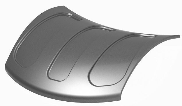 Kids Engineering Car Bonnet 3D print model_1