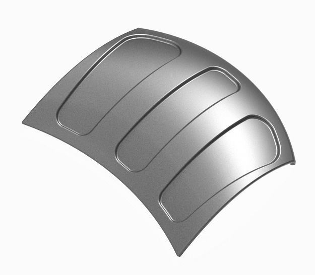 Kids Engineering Car Bonnet 3D print model_2