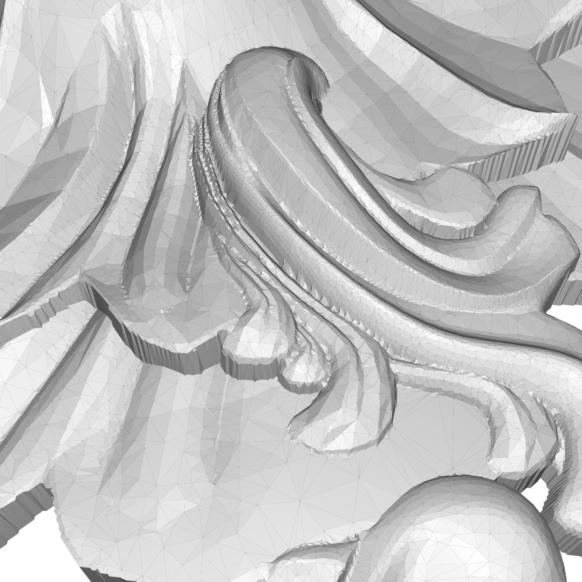 decorative pattern ready for 3D printing 3D model_8