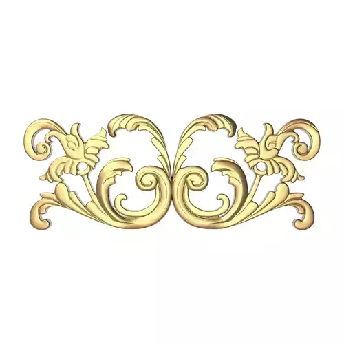  decorative pattern ready for 3D printing