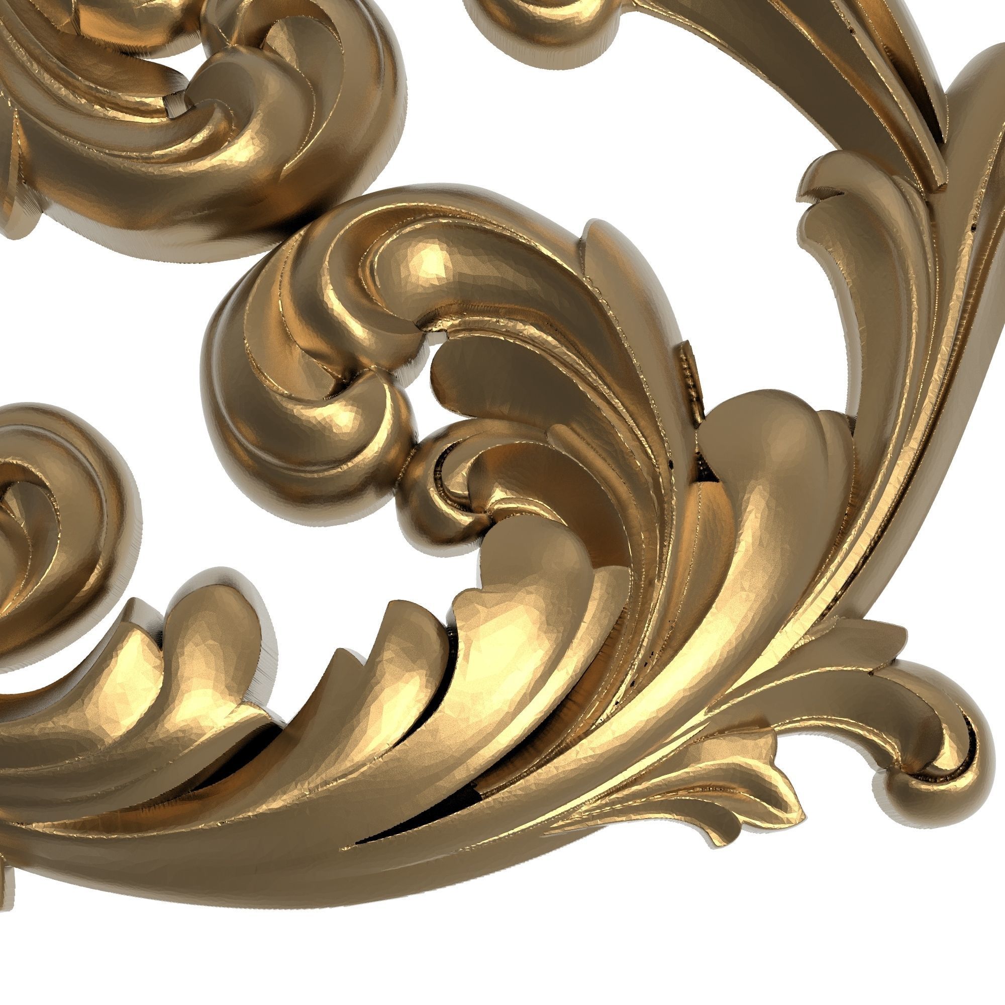 decorative pattern ready for 3D printing 3D model_4