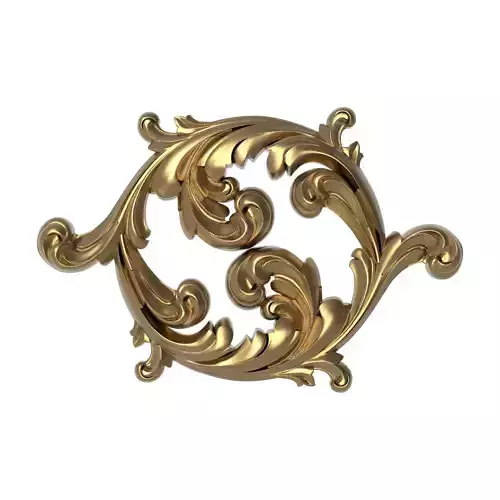  decorative pattern ready for 3D printing