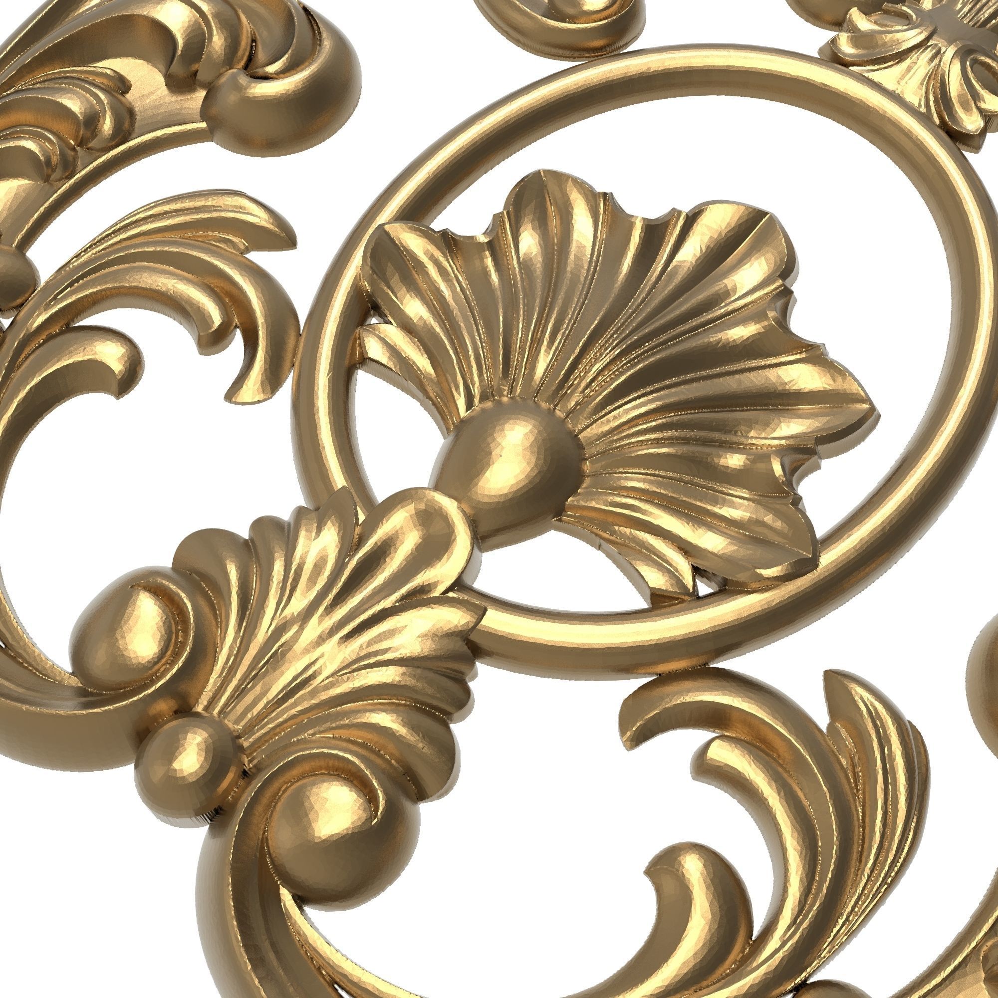  decorative pattern ready for 3D printing 3D model_5
