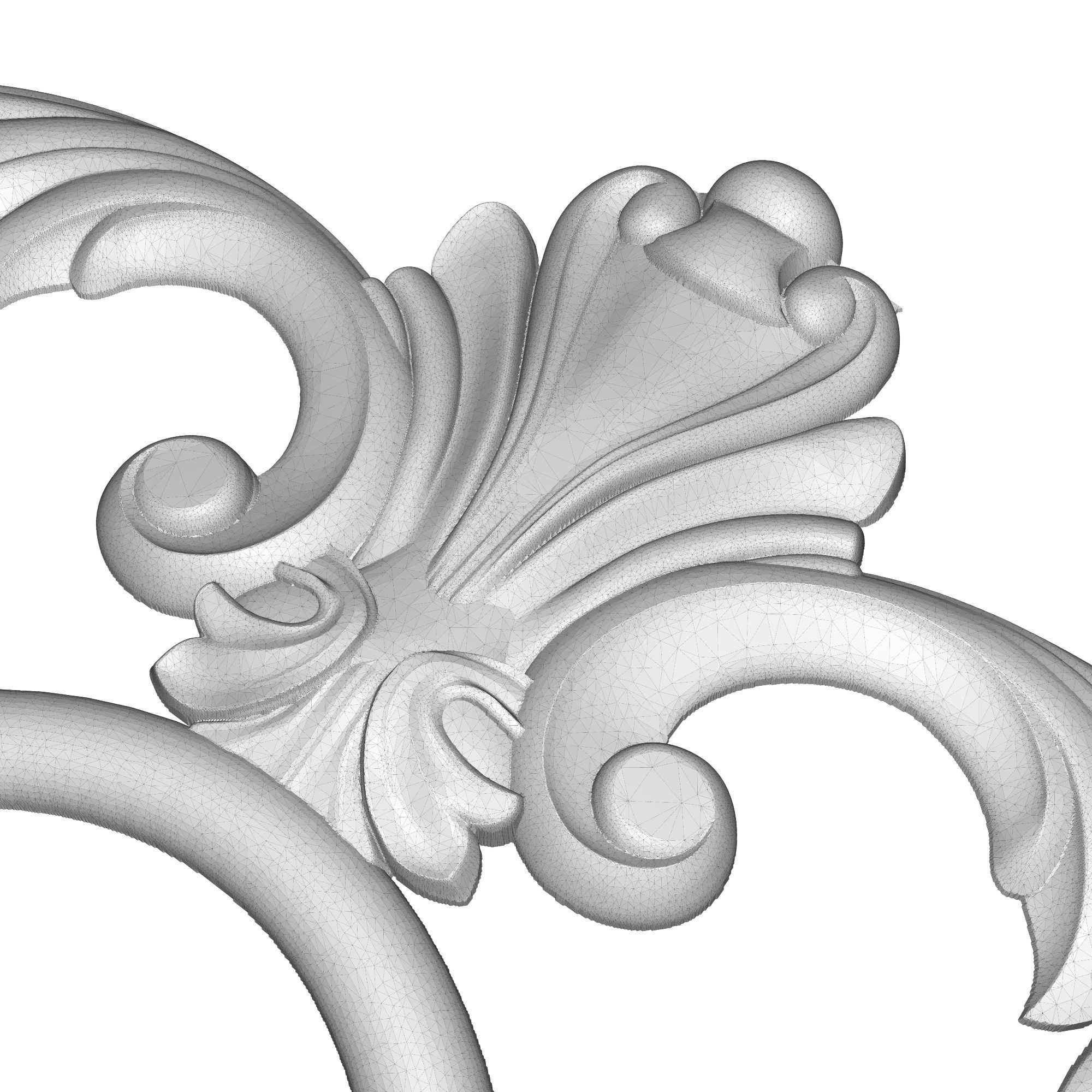  decorative pattern ready for 3D printing 3D model_9