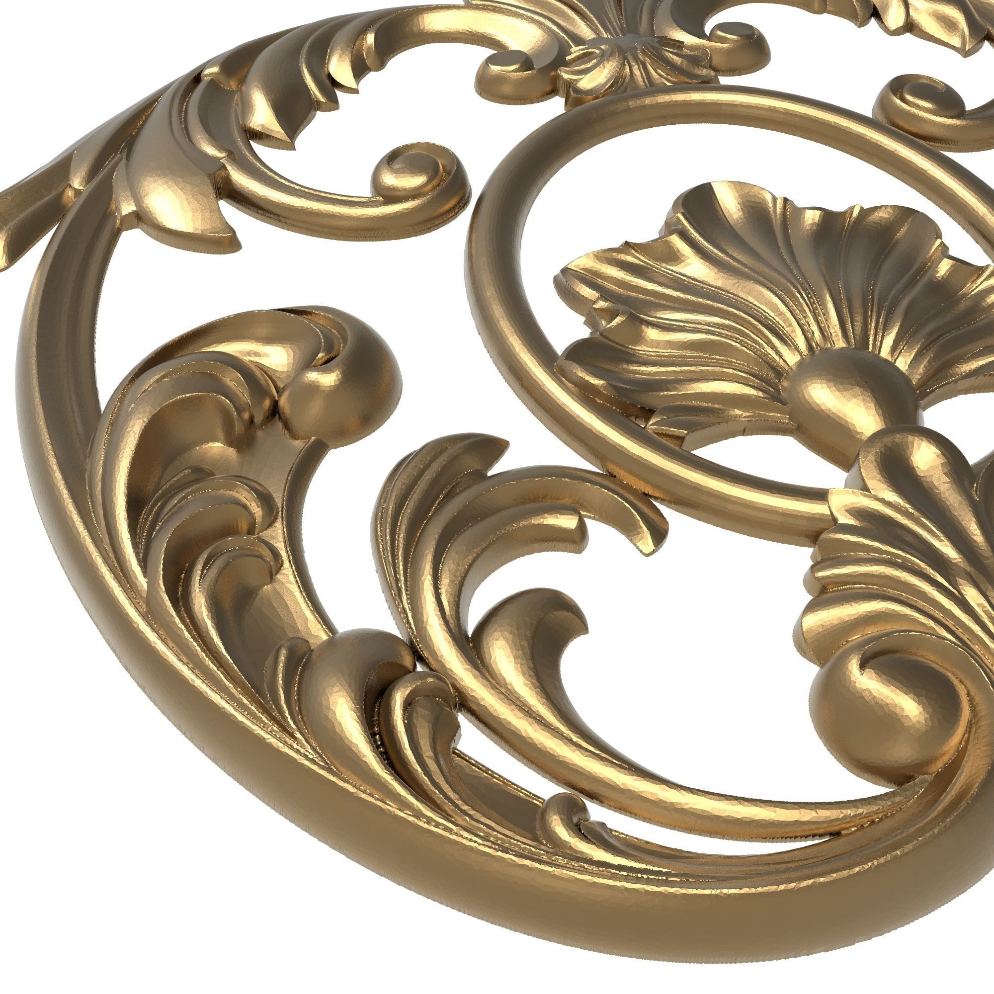  decorative pattern ready for 3D printing 3D model_2