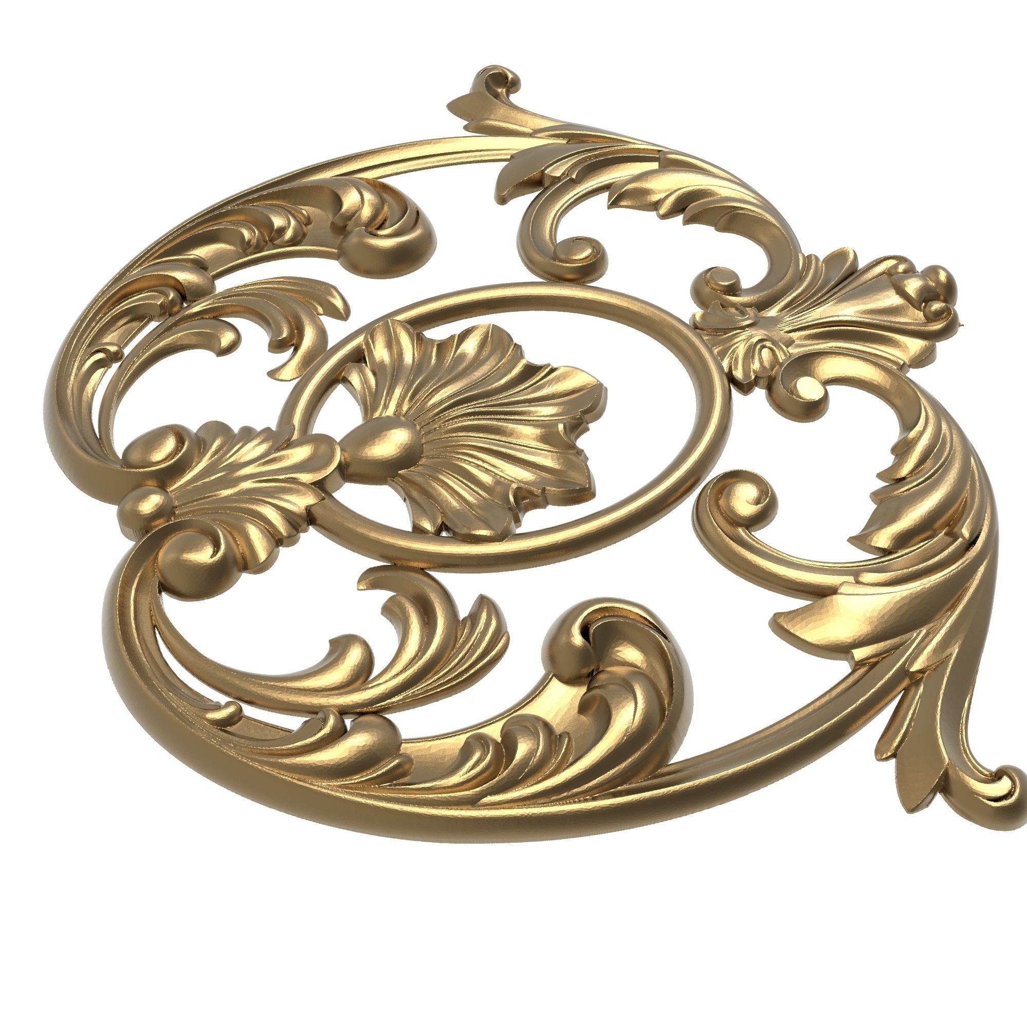  decorative pattern ready for 3D printing 3D model_8