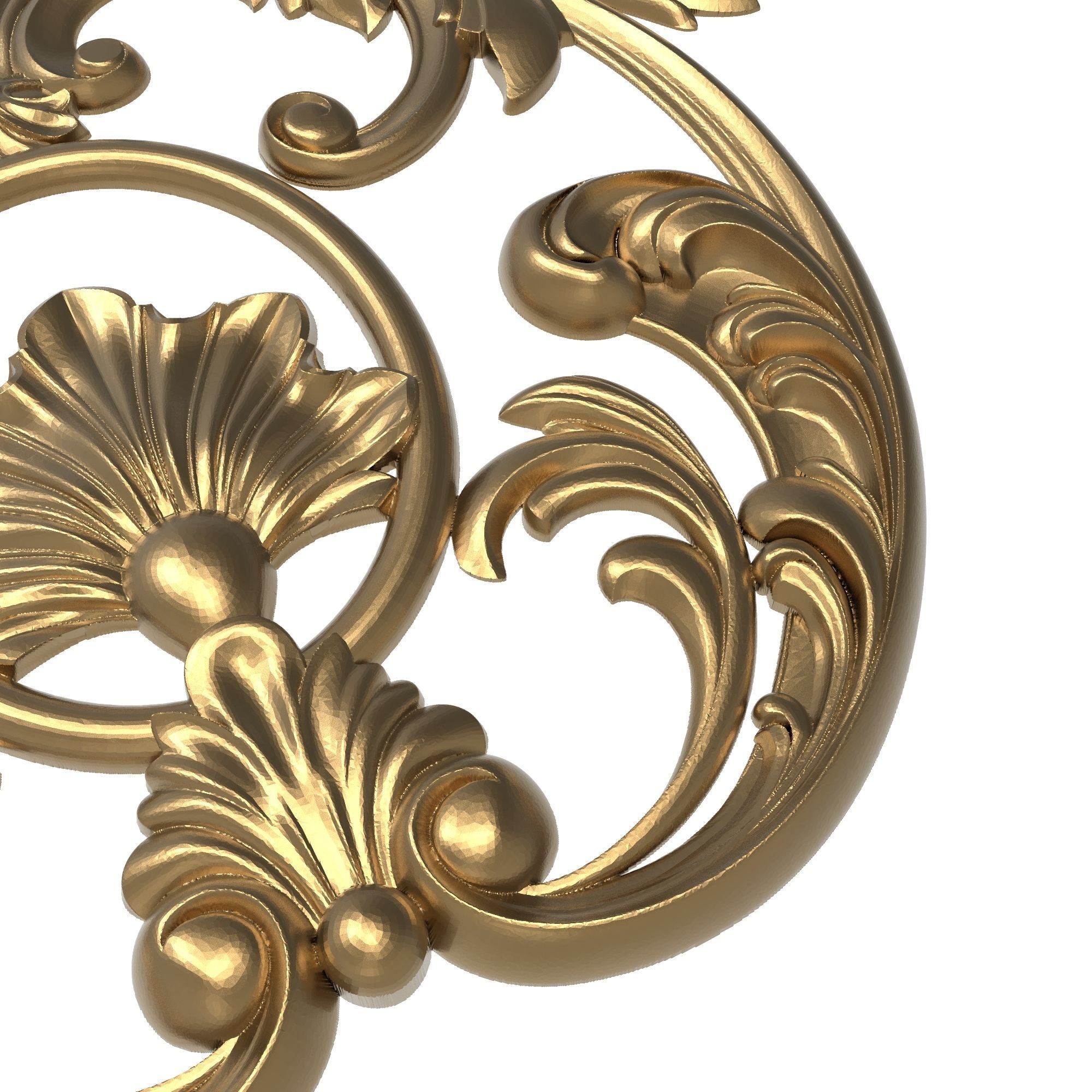  decorative pattern ready for 3D printing 3D model_3